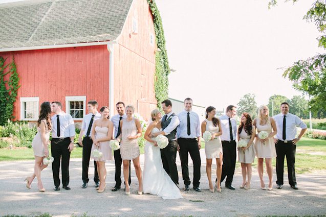 madison wisconsin barn wedding photographers soft pink romantic intimate wedding o'brien barn rustic romance organic