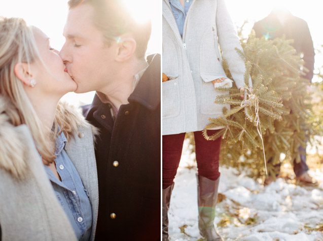 Rustic Tree Farm Engagement Photography Carly McCray Wisconsin Wedding Photographer, tree farm engagement photos, tree farm engagement photography, Christmas engagement photos