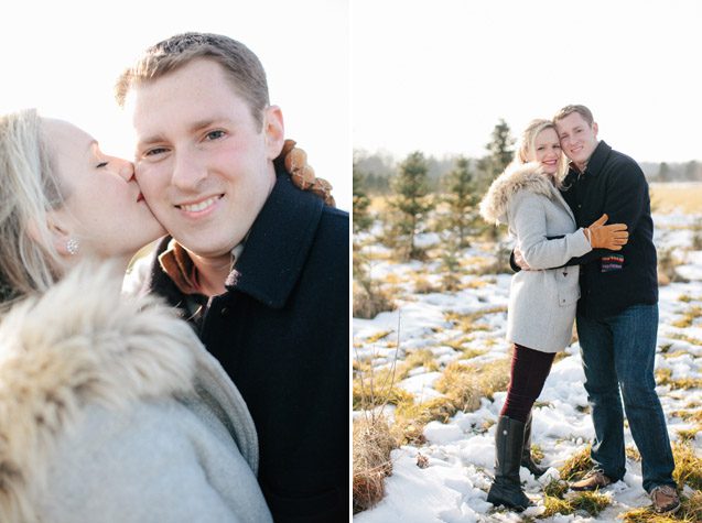 Rustic Tree Farm Engagement Photography Carly McCray Wisconsin Wedding Photographer, tree farm engagement photos, tree farm engagement photography, Christmas engagement photos