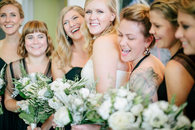 Anthropologie wedding dress, BHLDN bridesmaids, BHLDN tulle bridesmaids dresses, Black tulle bridesmaids dresses, Madison wedding photographer, madison wedding photography, organic modern madison wedding, MMoCA wedding, Art museum wedding photography, wisconsin wedding photographer, Carly McCray Photography