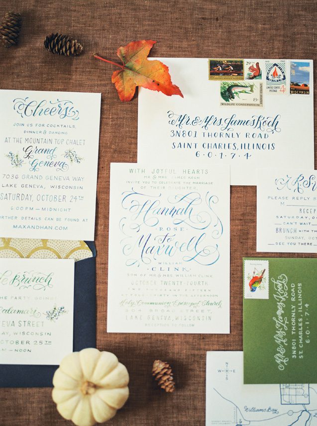 Carly McCray Photography, hand lettered wedding invitation, film photography, portra 800, medium format film photographer Carly McCray 