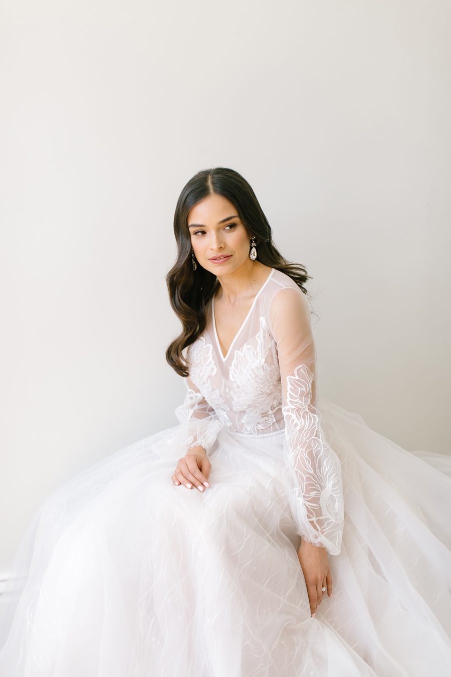 wisconsin bride fine art door county wedding photographers, lake geneva wedding photos, bridal cape and hat, modern bride photography, magazine cover