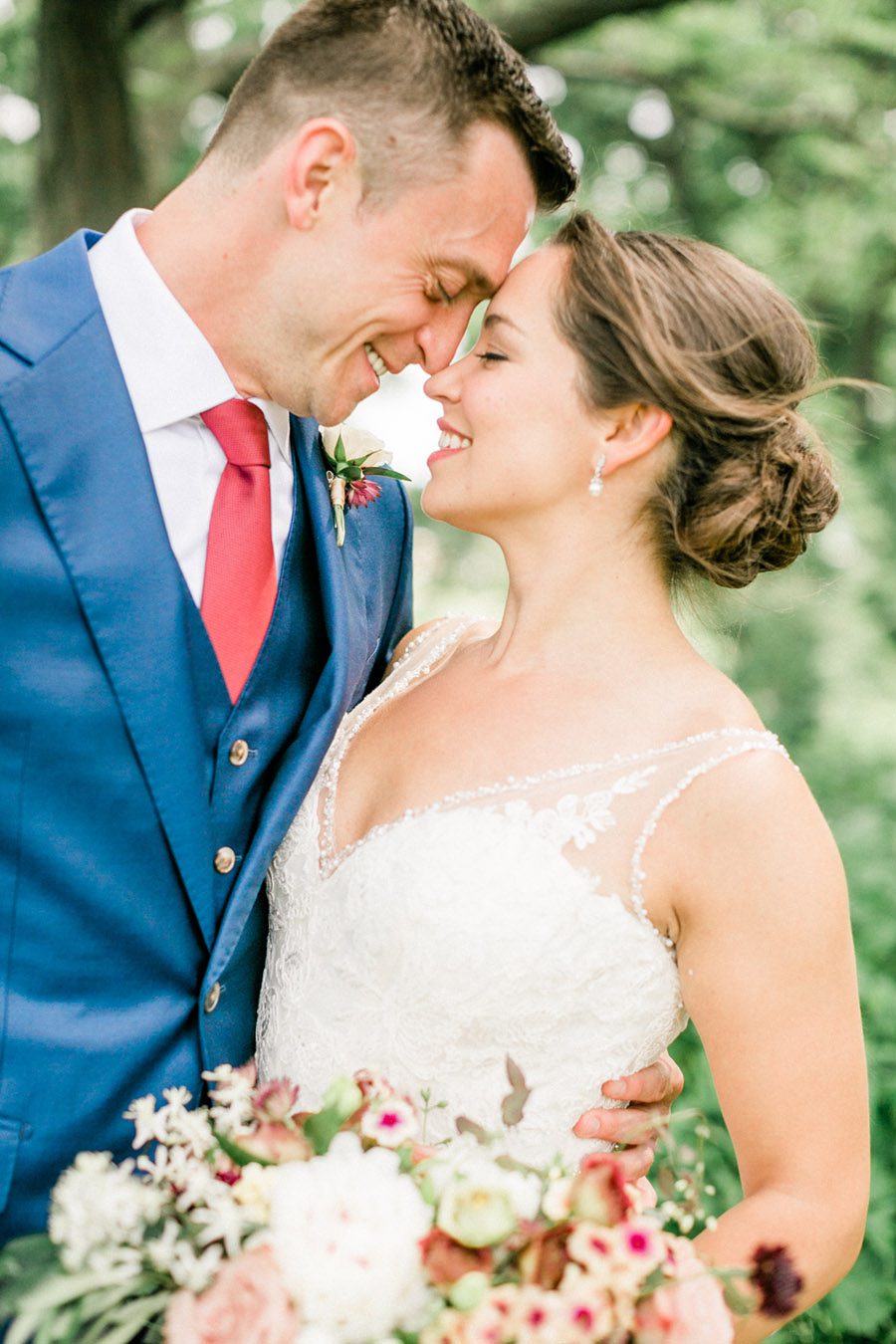 MMoCA Madison Wedding Photographers Cherry Blossom Events Carly McCray, black and white bride, wedding photos, daffodil parker, bridal bouquet, modern bouquet