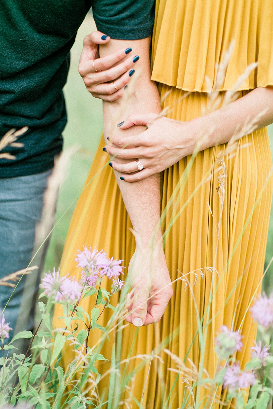 lake geneva engagement photos, lake geneva wedding photographers, door county wedding photographers, lake geneva engagement session, summer field engagement session, film engagement photos, carly mccray photography, light and airy wedding photos, light and airy engagement, custom engagement ring