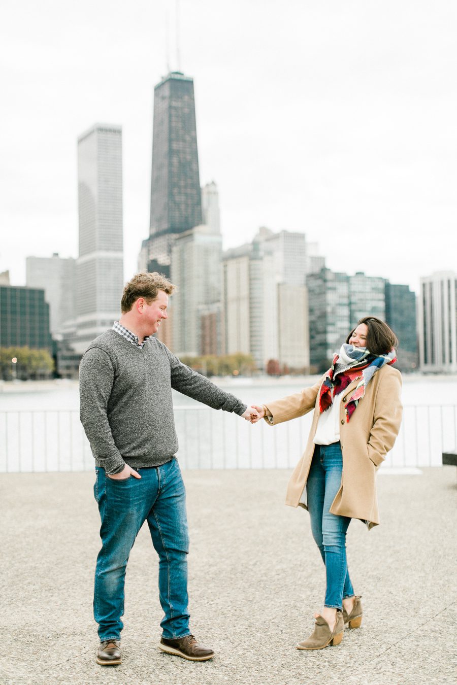 Lake geneva engagement photographer Chicago engagement session Carly Mccray