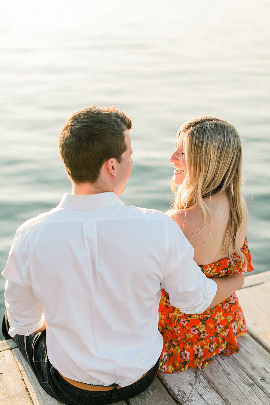 Lake Geneva Engagement Photographer Carly McCray