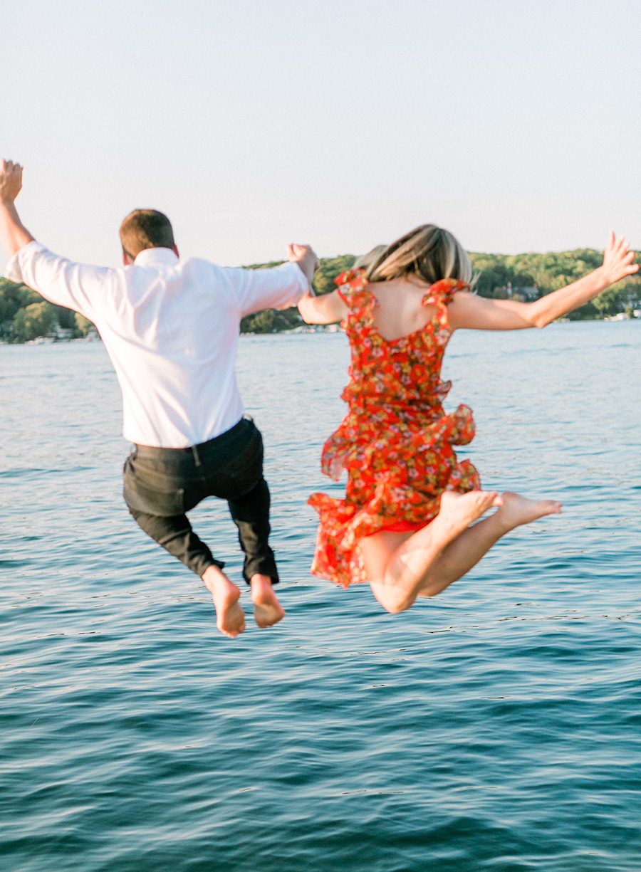 Lake Geneva Engagement Photographer Carly McCray